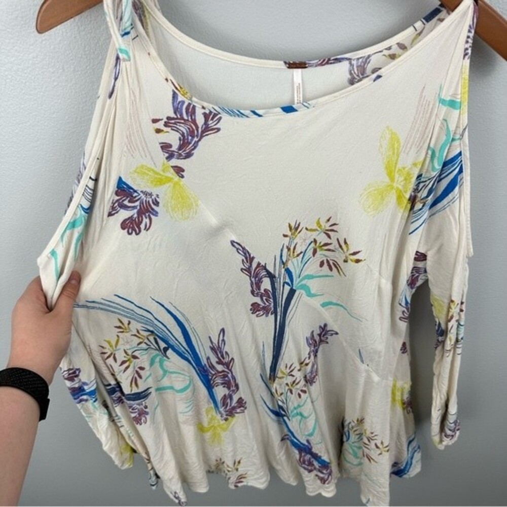 Free People Clear Skies Tunic Top Size Small Vacation Getaway Beach - Picture 15 of 16